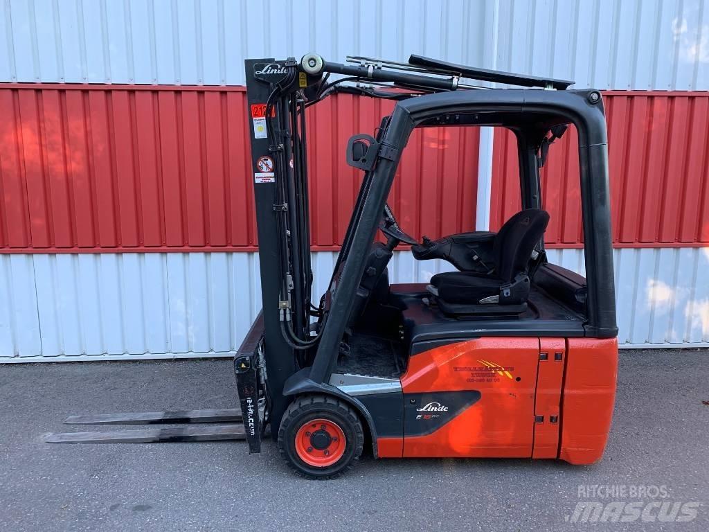 Linde E16C-02 Електрически вилични кари-повдигачи