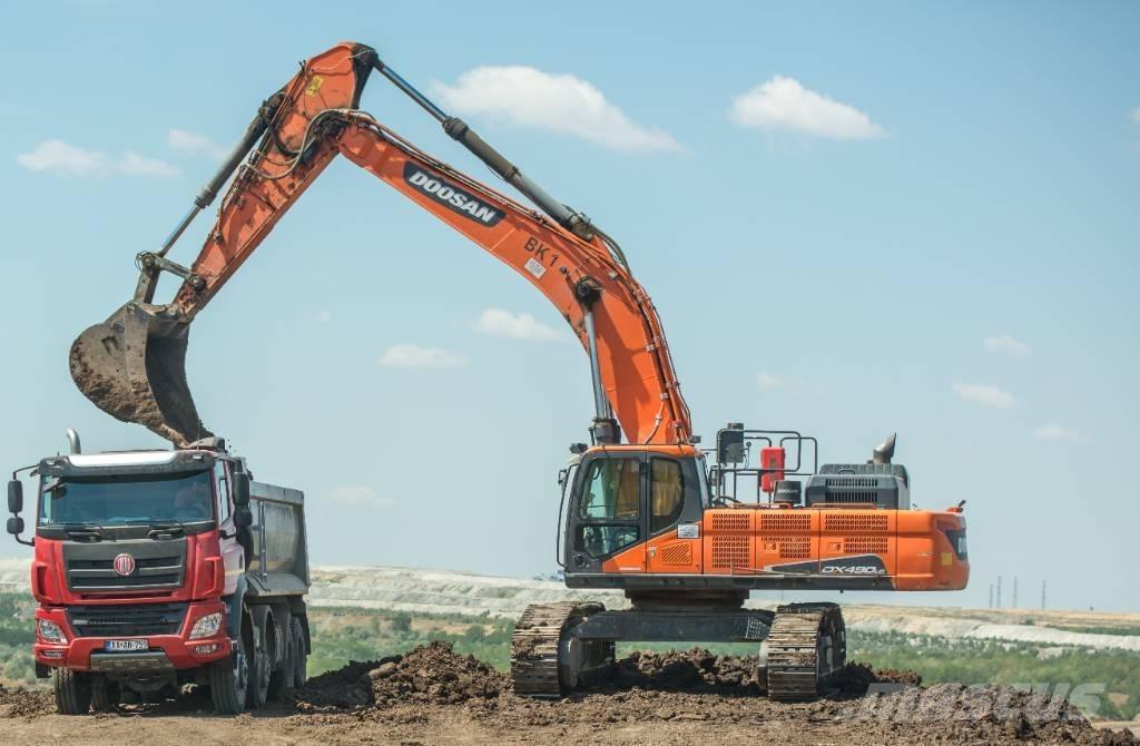 Doosan DX490LC-5 Верижен екскаватор