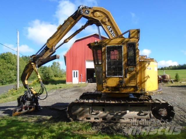 John Deere 653G Харвестери