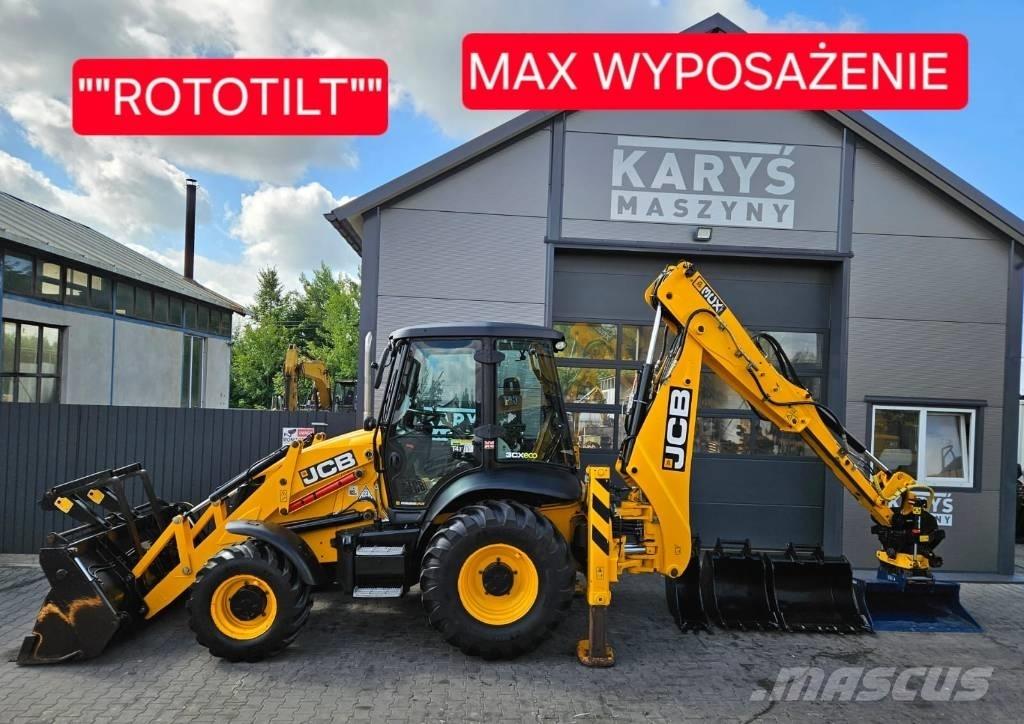 JCB 3 CX Contractor Товарач със заден ексватор