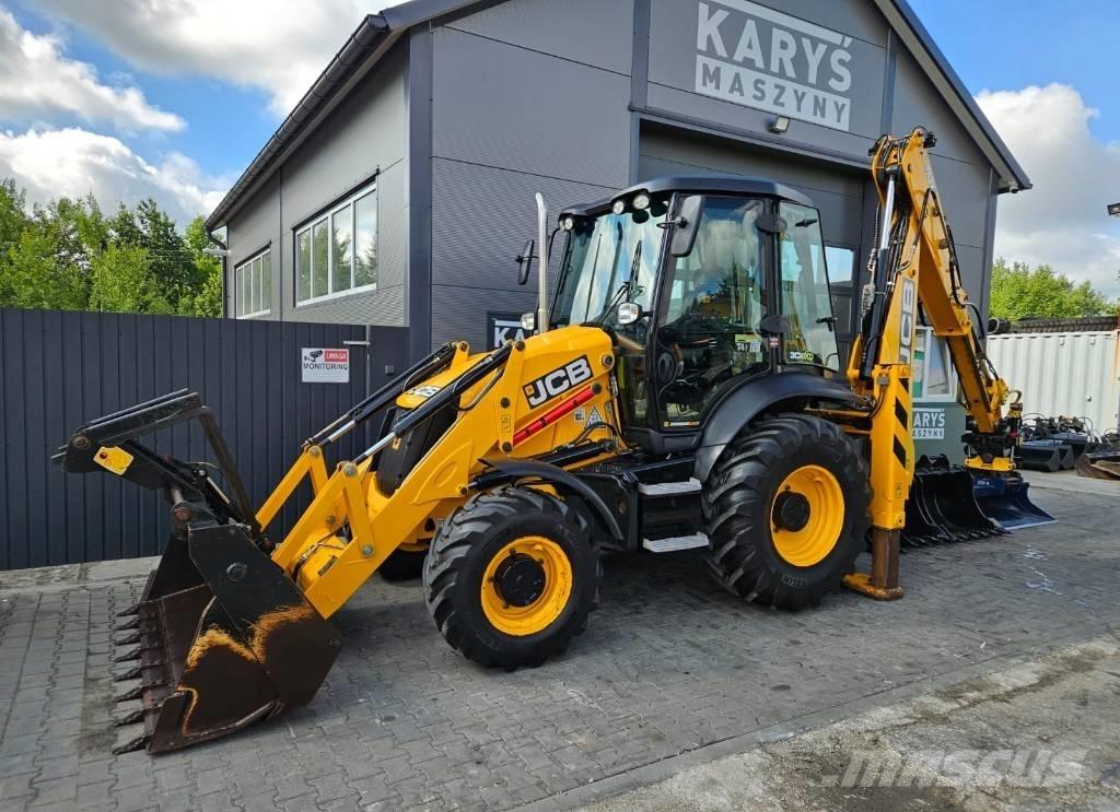 JCB 3 CX Contractor Товарач със заден ексватор