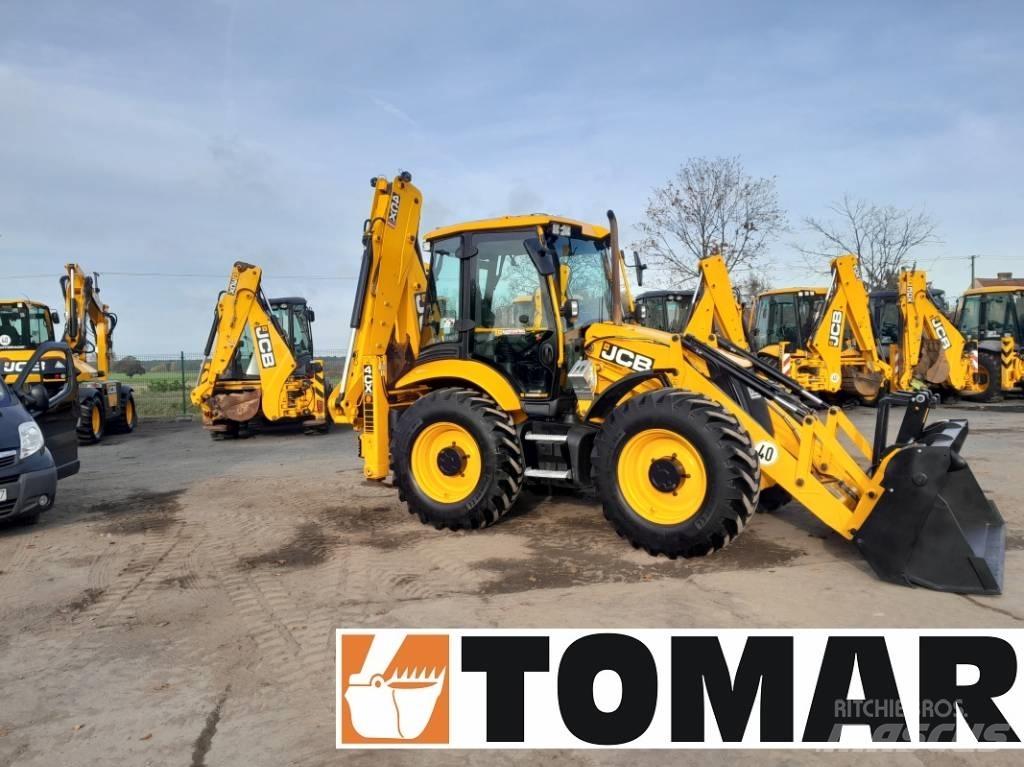 JCB 4 CX Товарач със заден ексватор