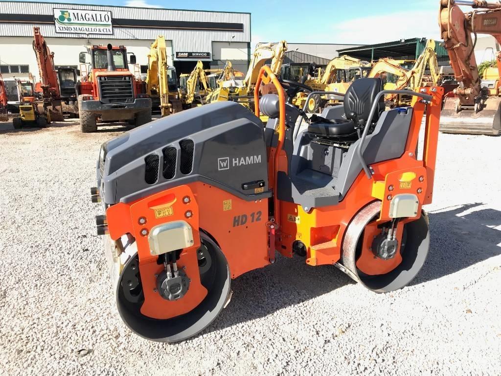 Hamm HD 12 VV Двойни барабанни ролки
