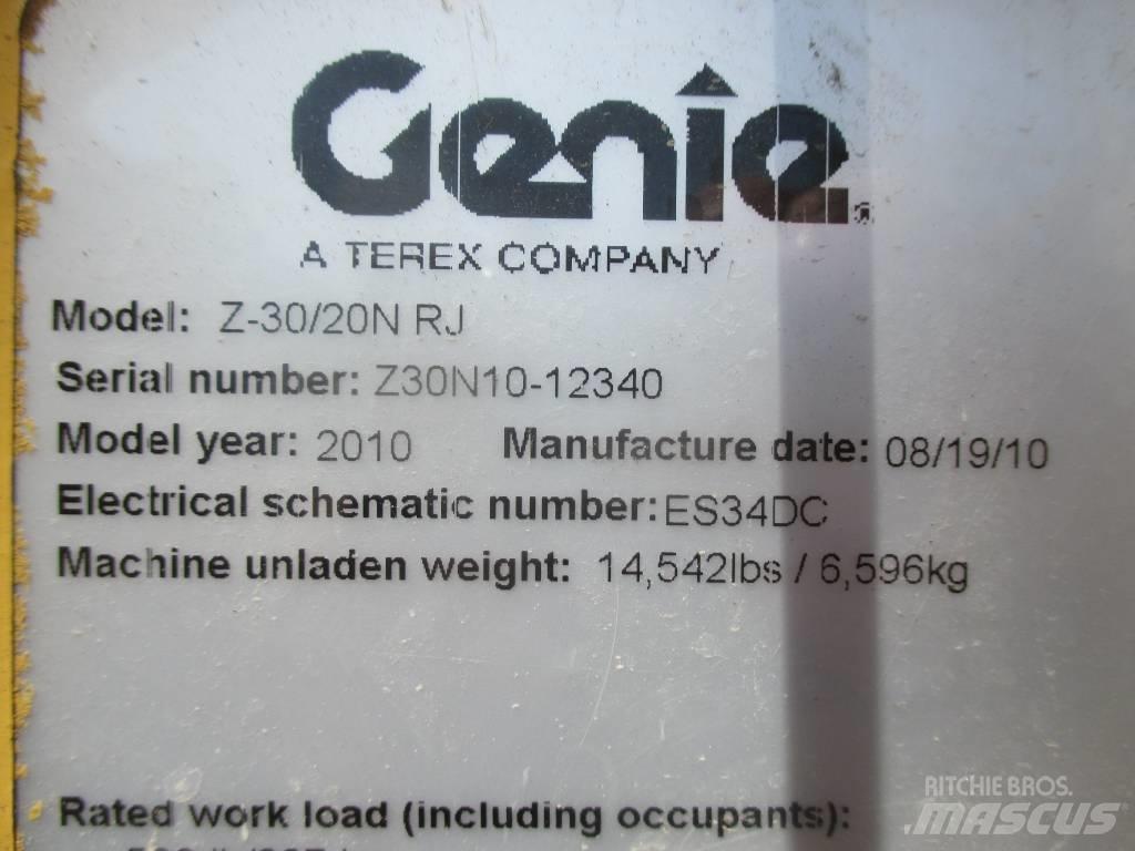 Genie Z 30/20 N RJ Съчленени стрелови подемници