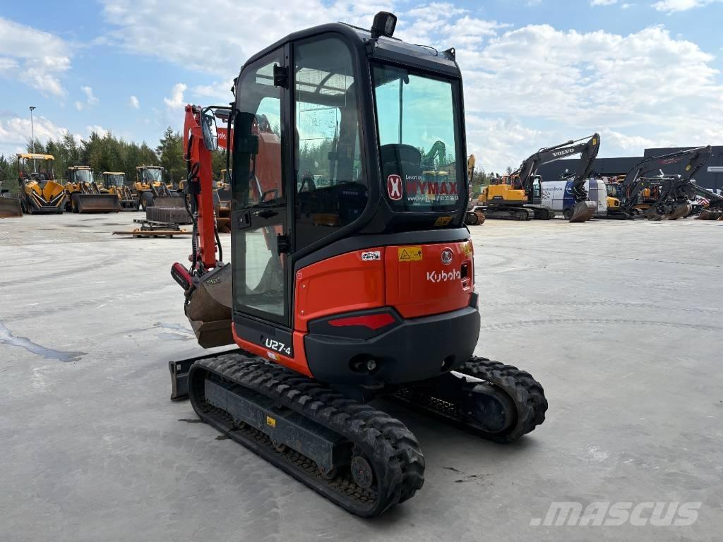 Kubota U 27-4 Мини екскаватори < 7 т