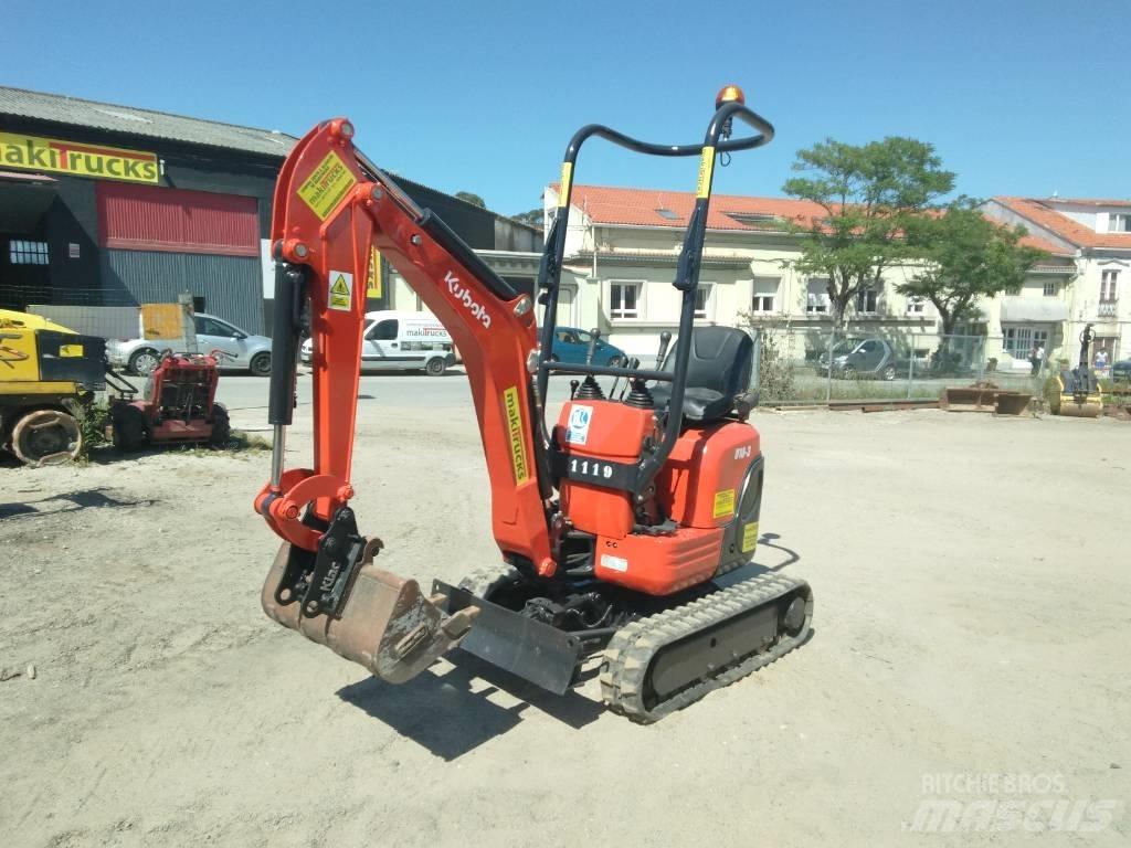 Kubota U 10-3 Мини екскаватори < 7 т