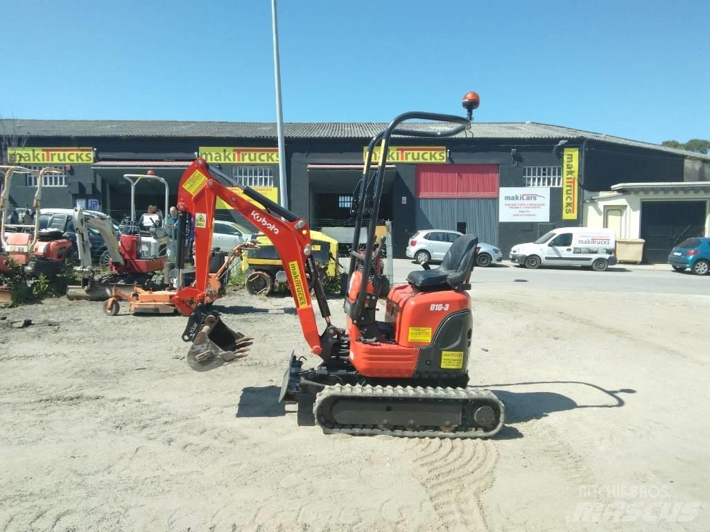 Kubota U 10-3 Мини екскаватори < 7 т