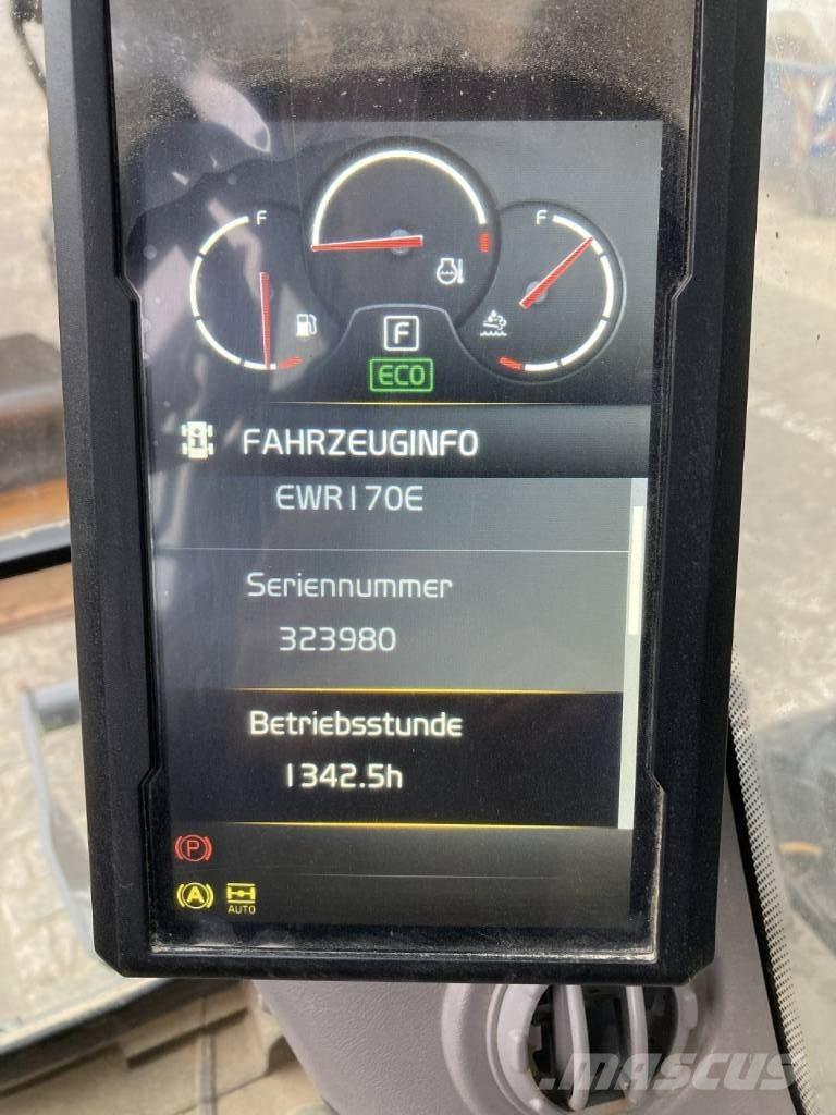 Volvo EWR 170 E Колесни екскаватори