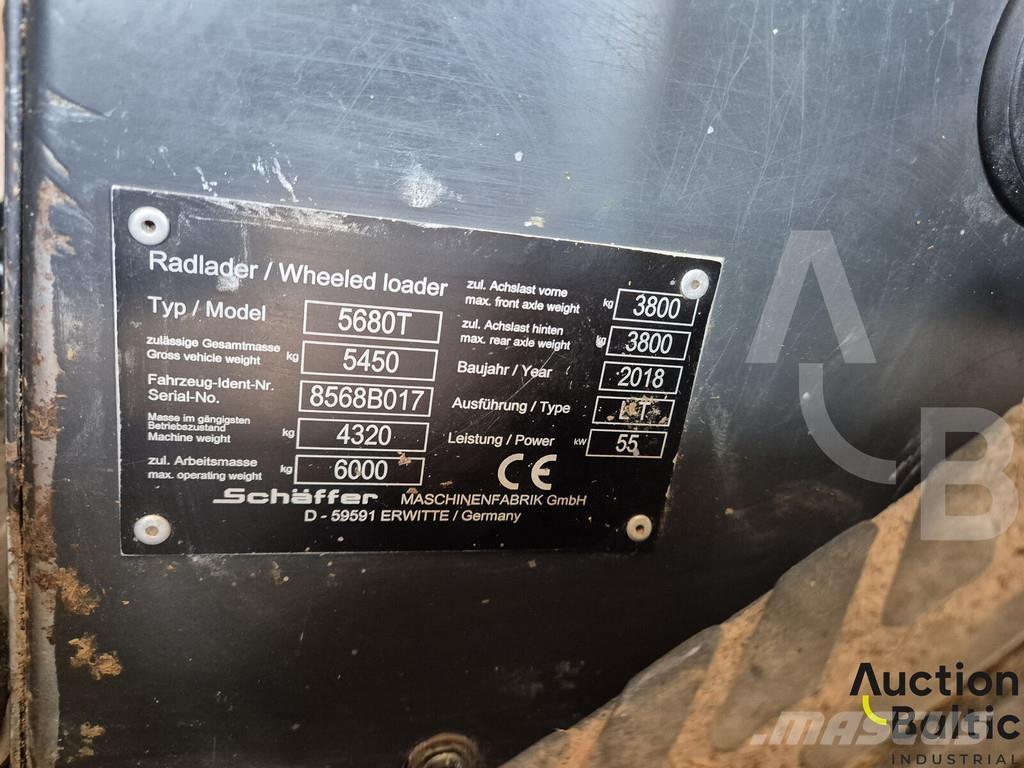 Schäffer 5680T Колесни товарачи