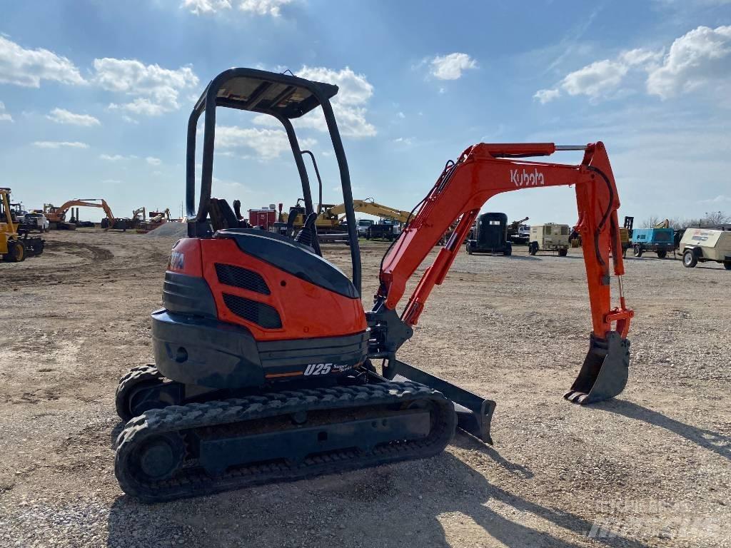 Kubota U 25 Мини екскаватори < 7 т