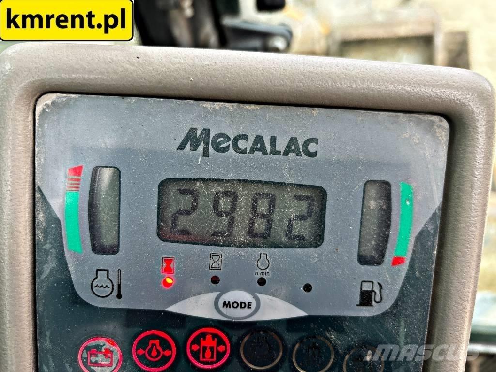 Mecalac 12 MTX Товарач със заден ексватор