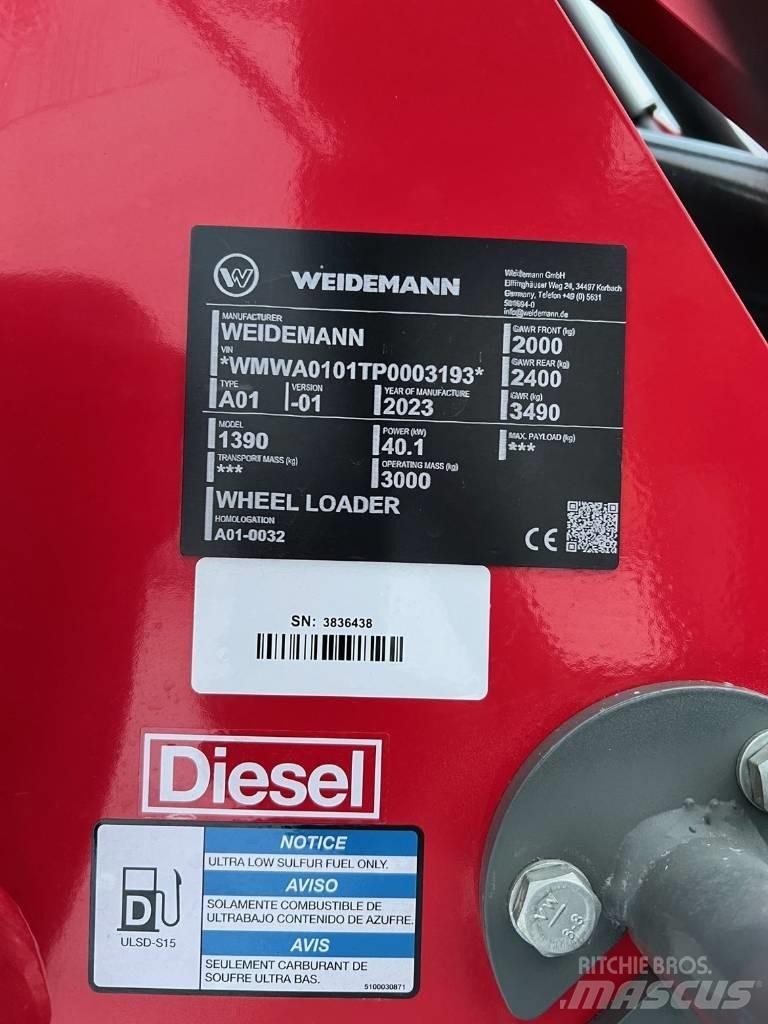 Weidemann 1390 Колесни товарачи