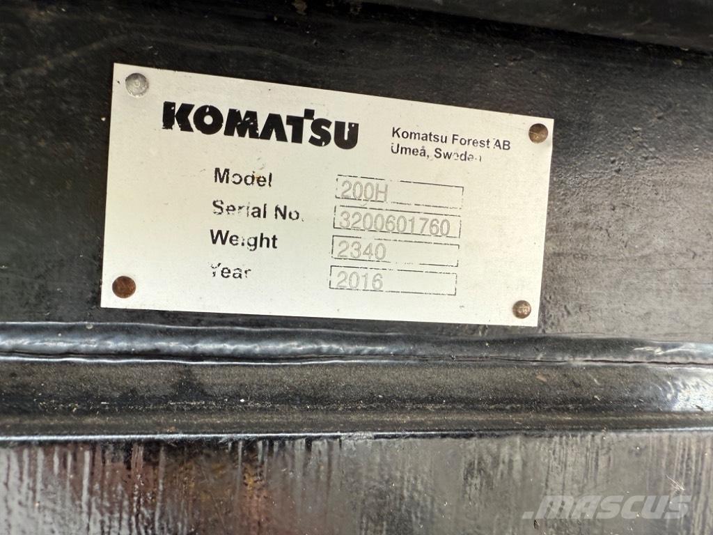 Komatsu 901 Харвестери