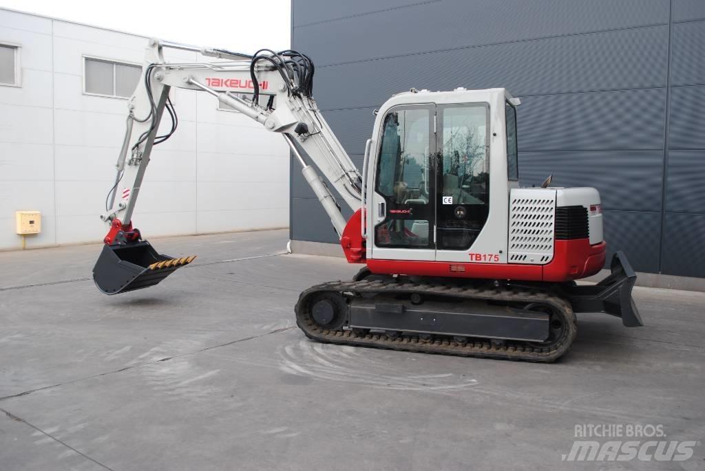 Takeuchi TB175 Мини екскаватори < 7 т