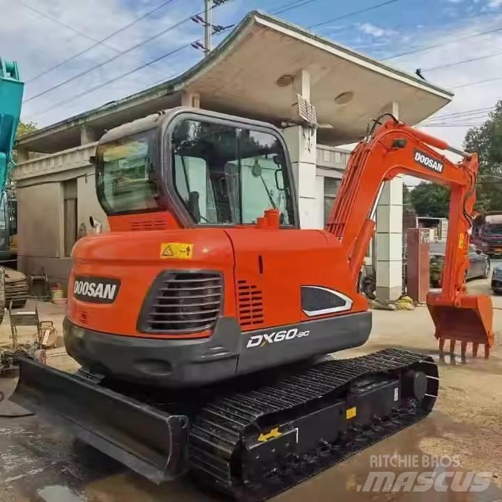 Doosan DX60-9C Мини екскаватори < 7 т