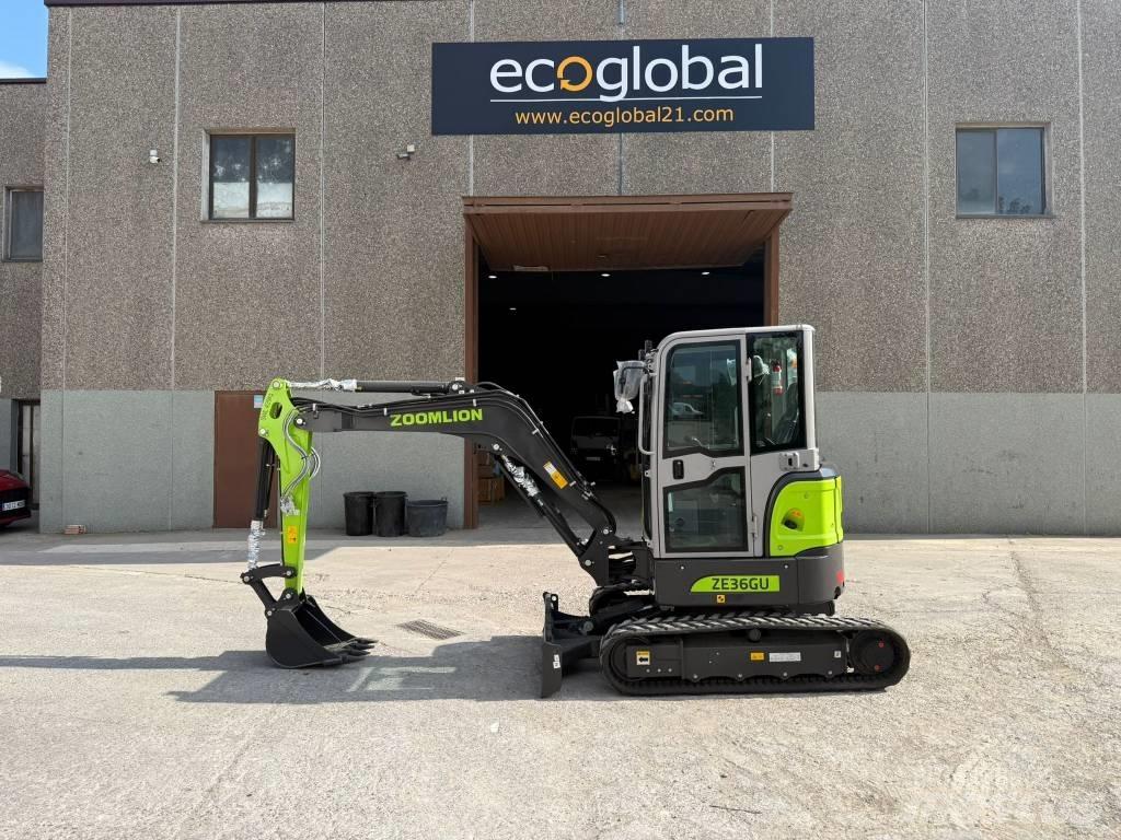 Zoomlion ZE 36 GU Мини екскаватори < 7 т