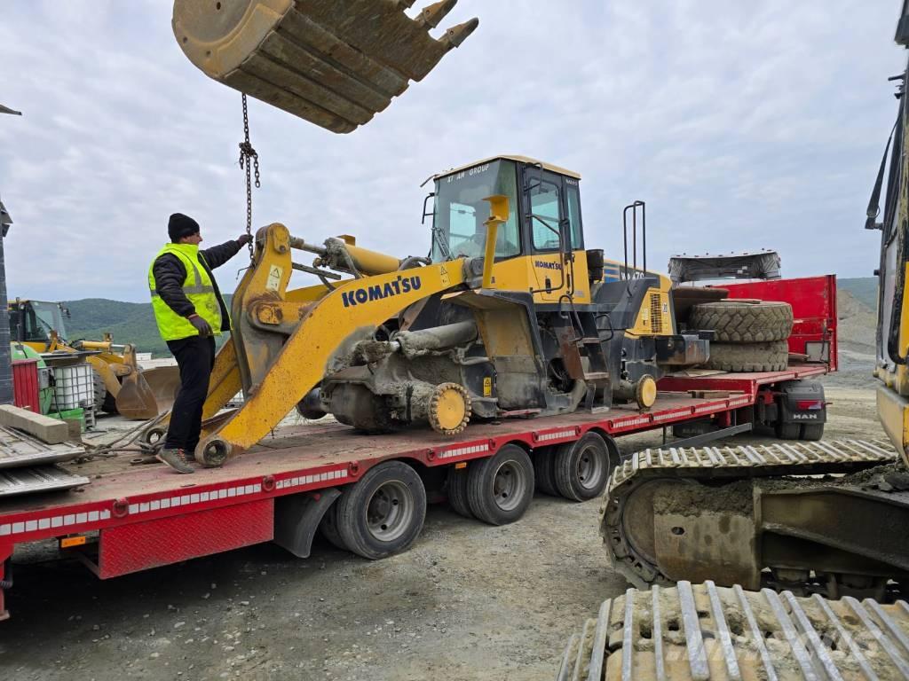 Komatsu WA 470-5H Оси
