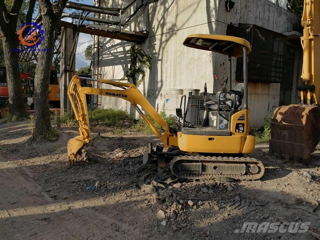 Komatsu PC 18 MR-2 Мини екскаватори < 7 т