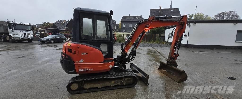 Kubota KX 101-3 a3 Мини екскаватори < 7 т