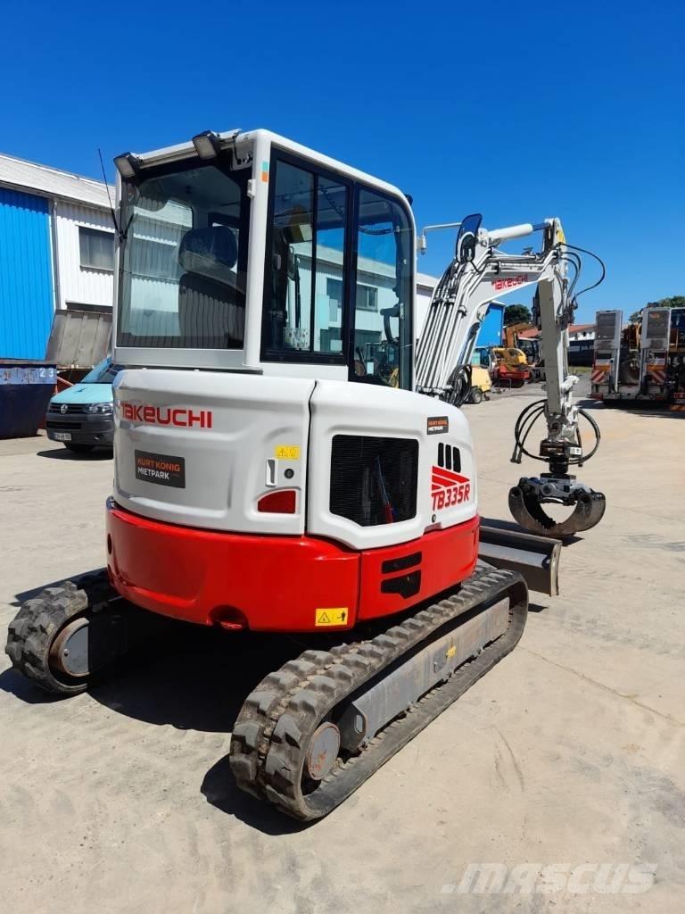 Takeuchi TB 335 R Мини екскаватори < 7 т