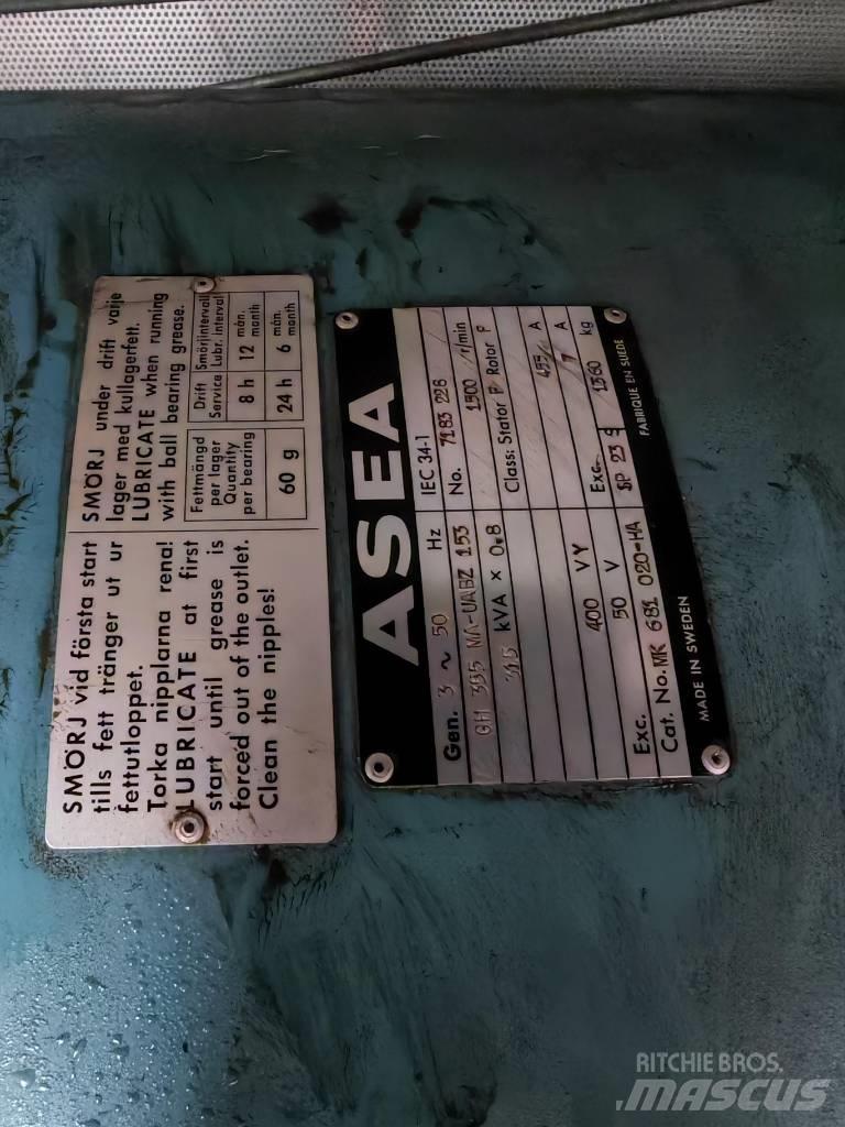 Asea 320kVA 295kW Дизелови генератори
