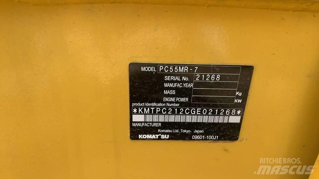 Komatsu PC 55 MR Верижен екскаватор