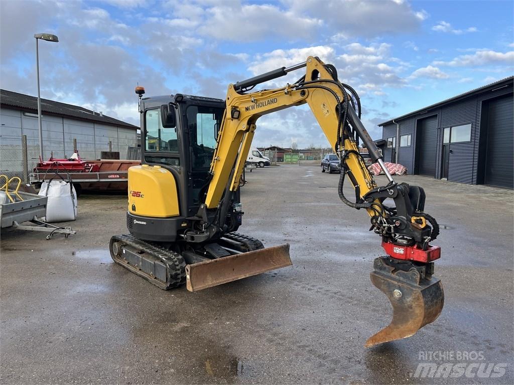 New Holland E 26 C Мини екскаватори < 7 т