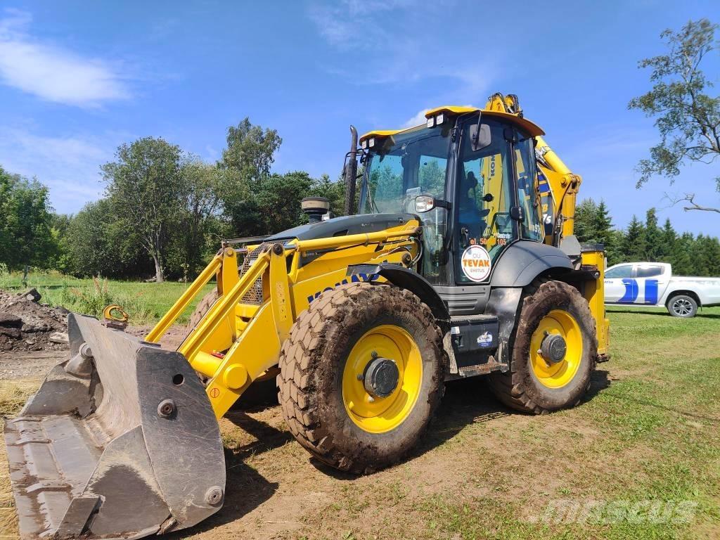 Komatsu WB 97 S-8 Товарач със заден ексватор