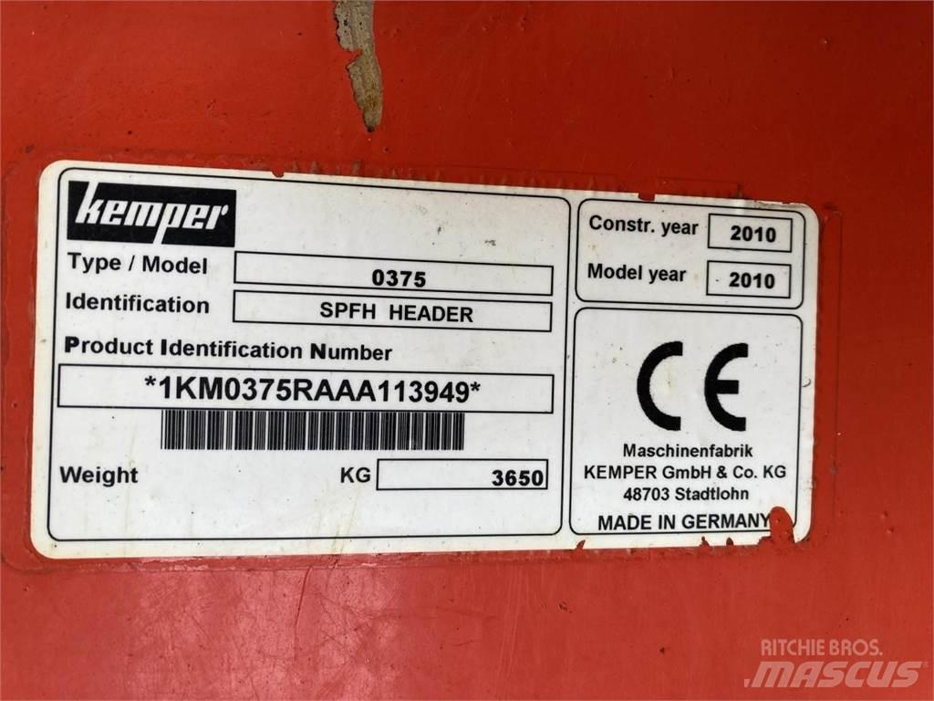 Kemper 375 Аксесоари  за комбайни
