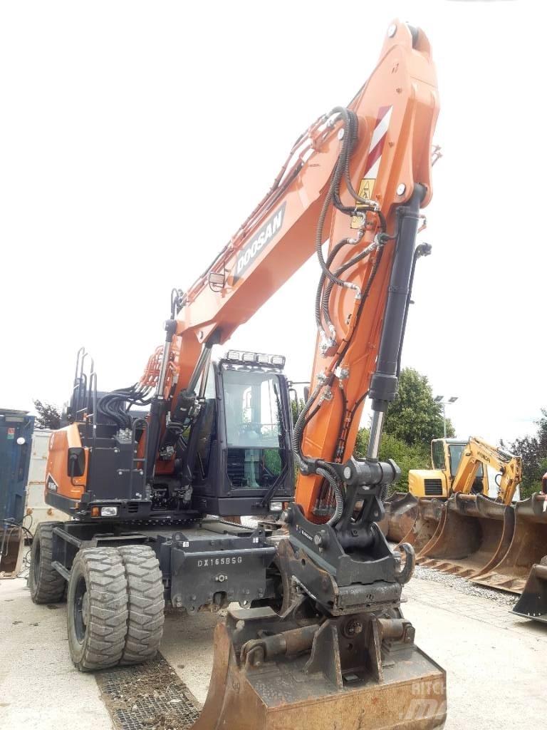 Doosan DX165 WR-7 Колесни екскаватори