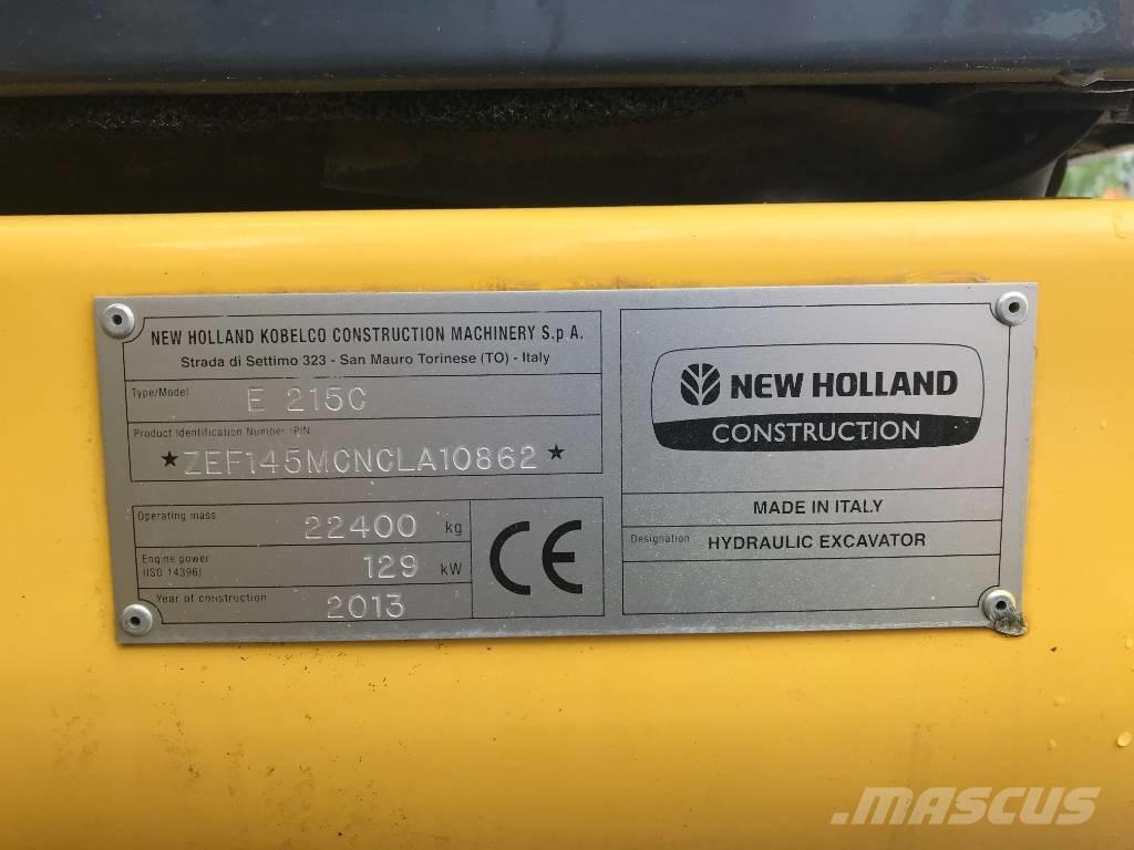 New Holland E 215 C Верижен екскаватор