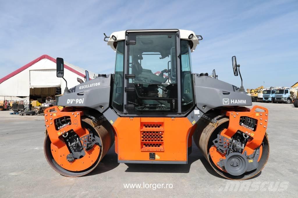Hamm DV+ 90i VO-S Двойни барабанни ролки
