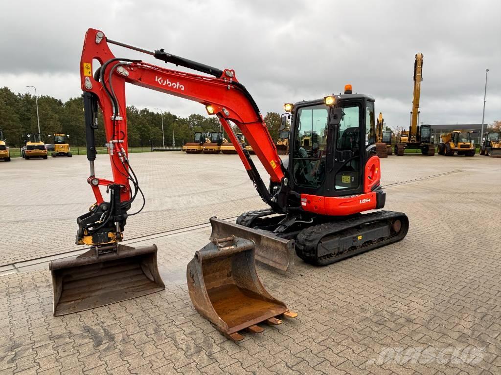 Kubota U55-4 Мини екскаватори < 7 т