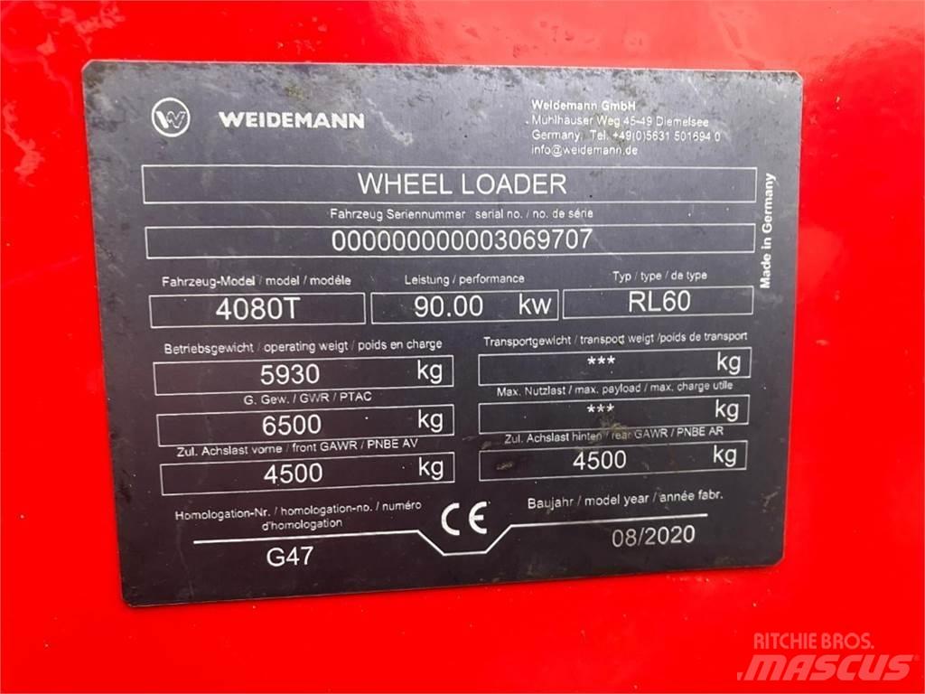 Weidemann 4080 T Телескопични товарачи
