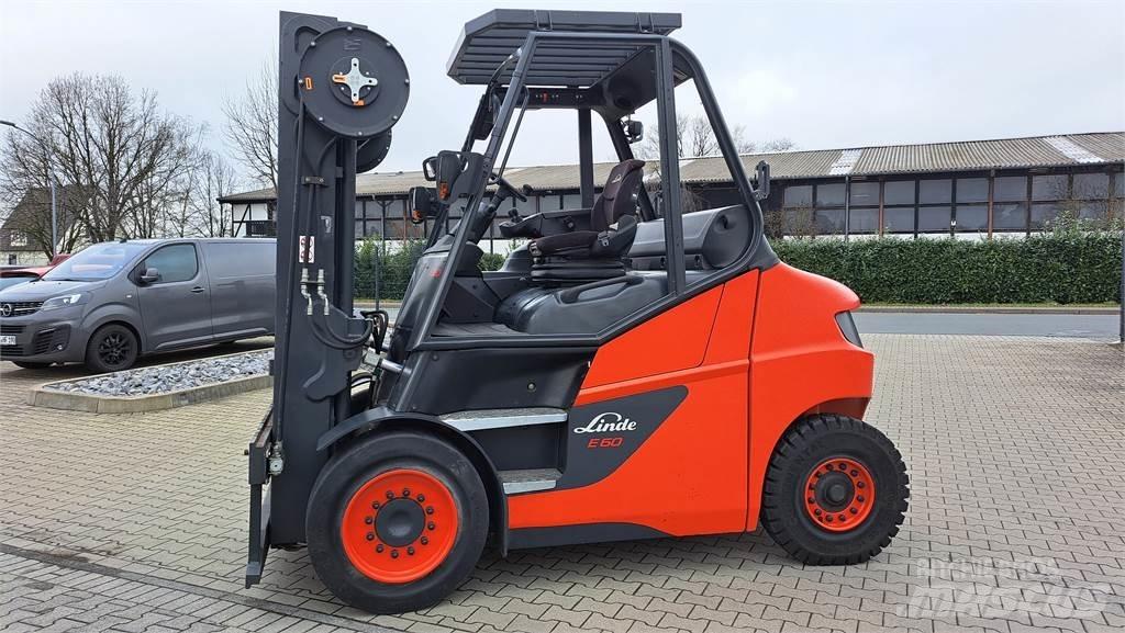 Linde E60 Електрически вилични кари-повдигачи