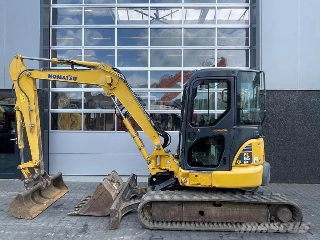 Komatsu PC55MR-3 Мини екскаватори < 7 т