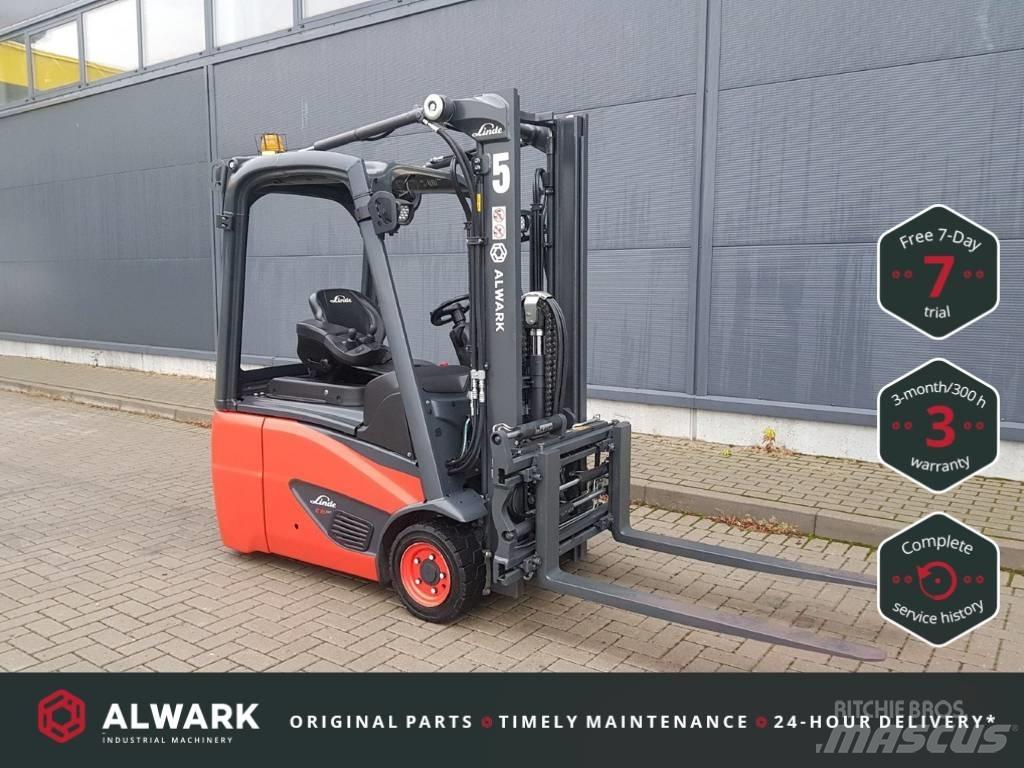 Linde E16C Електрически вилични кари-повдигачи