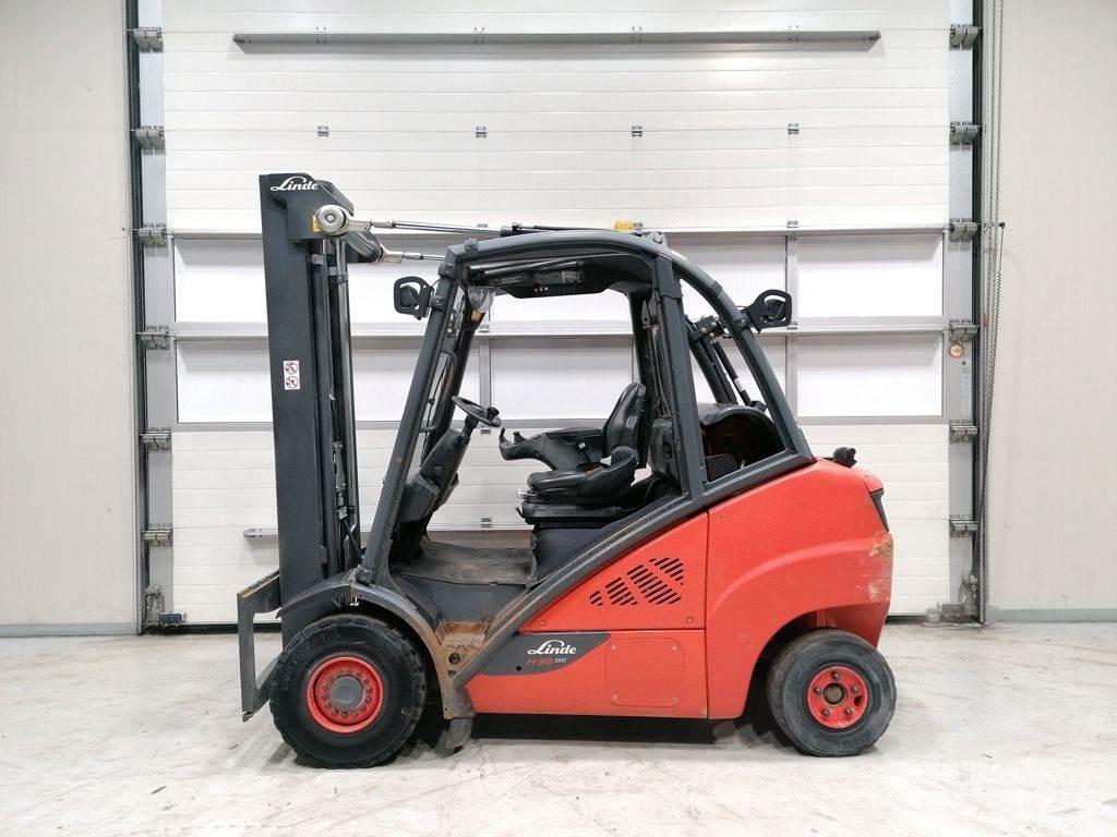 Linde H35T-02 Камиони с АГУ