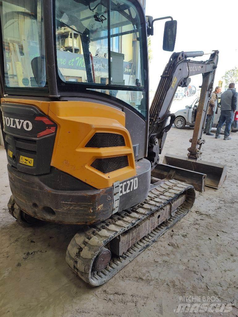 Volvo EC 27 D Мини екскаватори < 7 т
