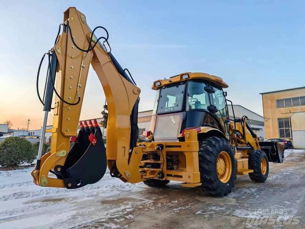 JCB 3CX Товарач със заден ексватор