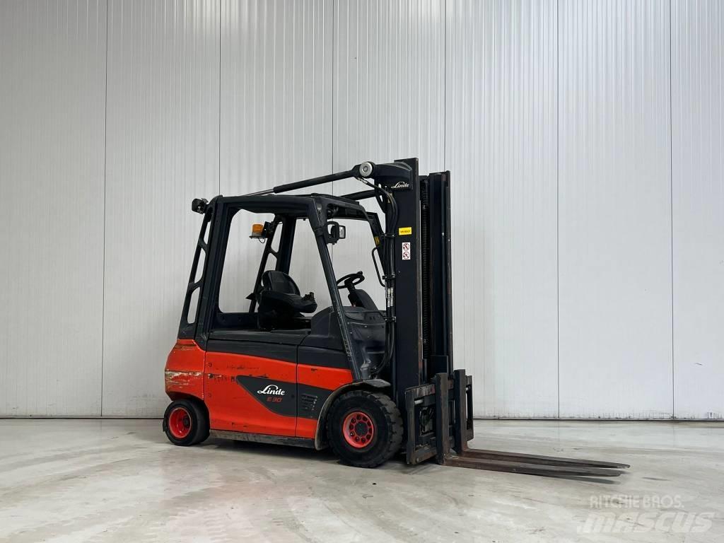 Linde E30-01 Електрически вилични кари-повдигачи