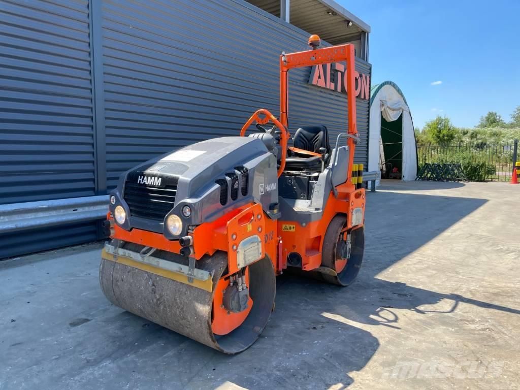 Hamm HD 12 VV Двойни барабанни ролки
