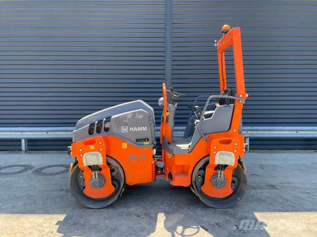 Hamm HD 12 VV Двойни барабанни ролки
