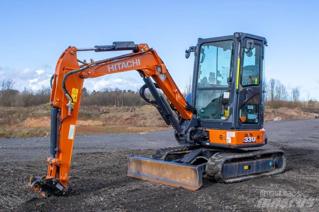 Hitachi ZX33U-6 Мини екскаватори < 7 т