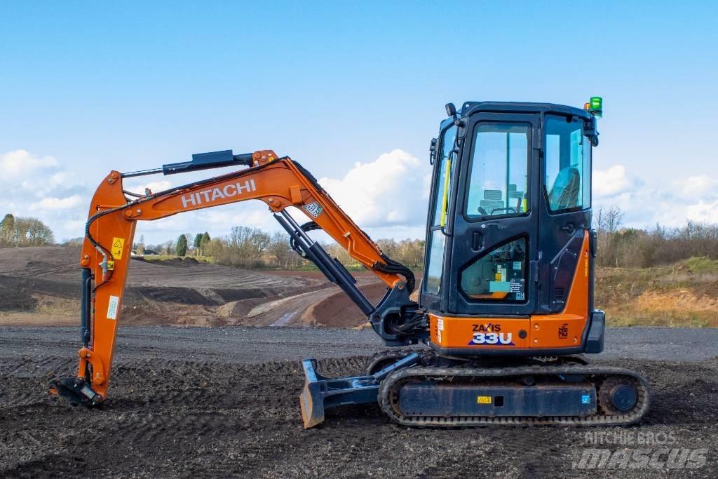 Hitachi ZX33U-6 Мини екскаватори < 7 т