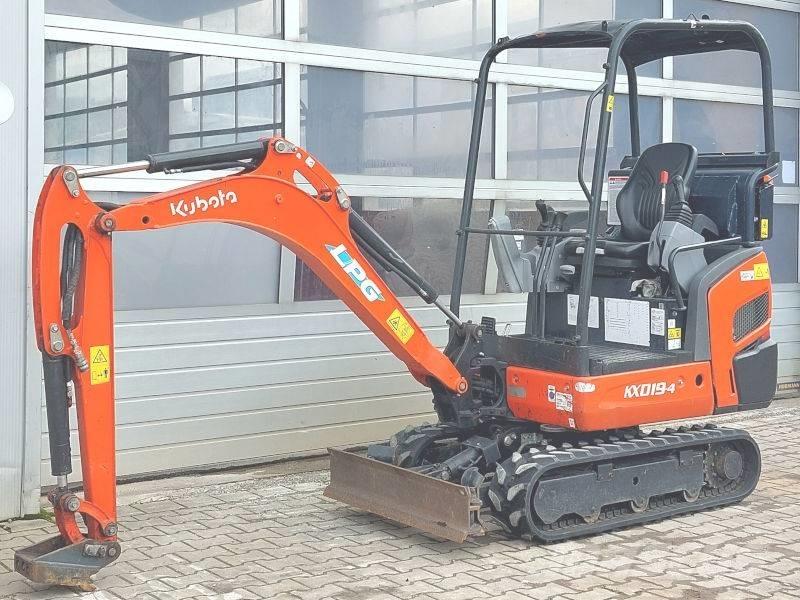 Kubota KX 019-4 LPG Мини екскаватори < 7 т
