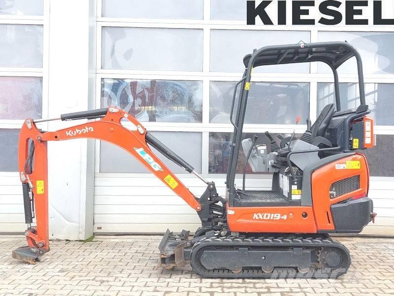 Kubota KX 019-4 LPG Мини екскаватори < 7 т