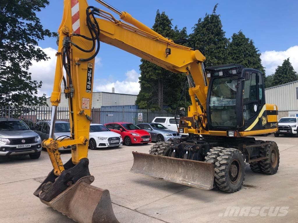 JCB JS145W Колесни екскаватори