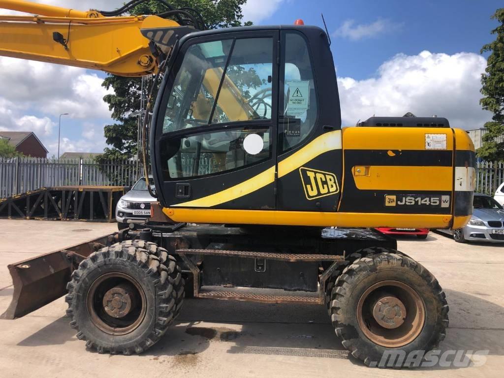 JCB JS145W Колесни екскаватори