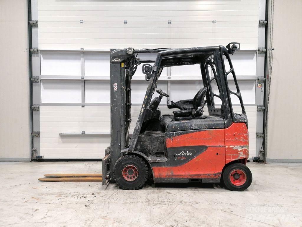 Linde E20H-01/600 Електрически вилични кари-повдигачи
